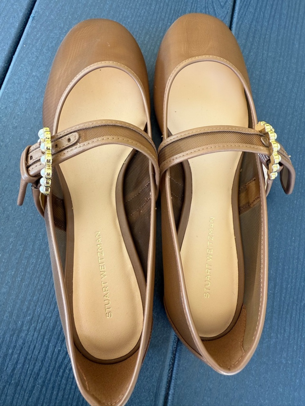 STUART WEITZMAN
Women's Brown Piper Ballet - Picture 4 of 6